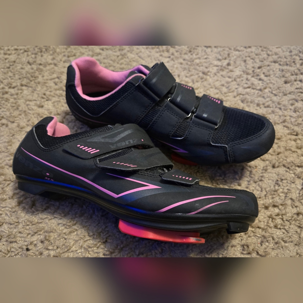 Venzo Bicycle Women’s Road Cycling Riding Shoes